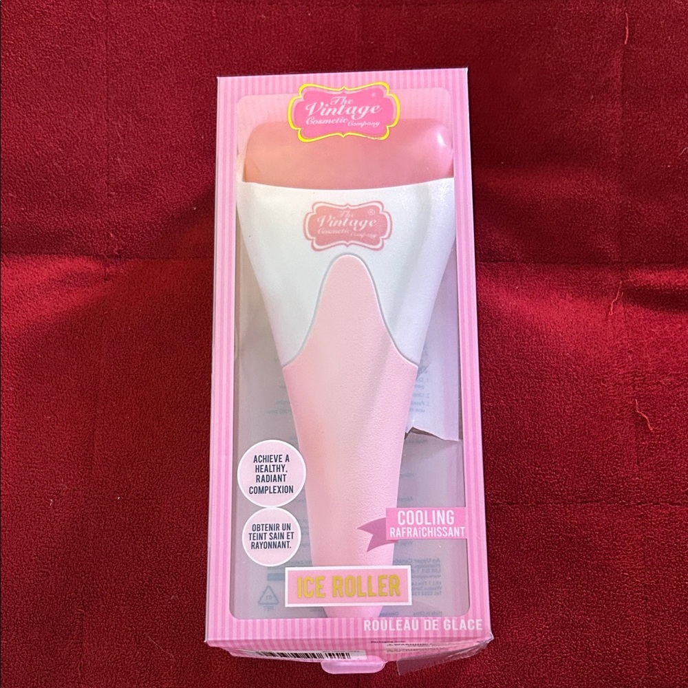 Vintage Pink Ice Roller
